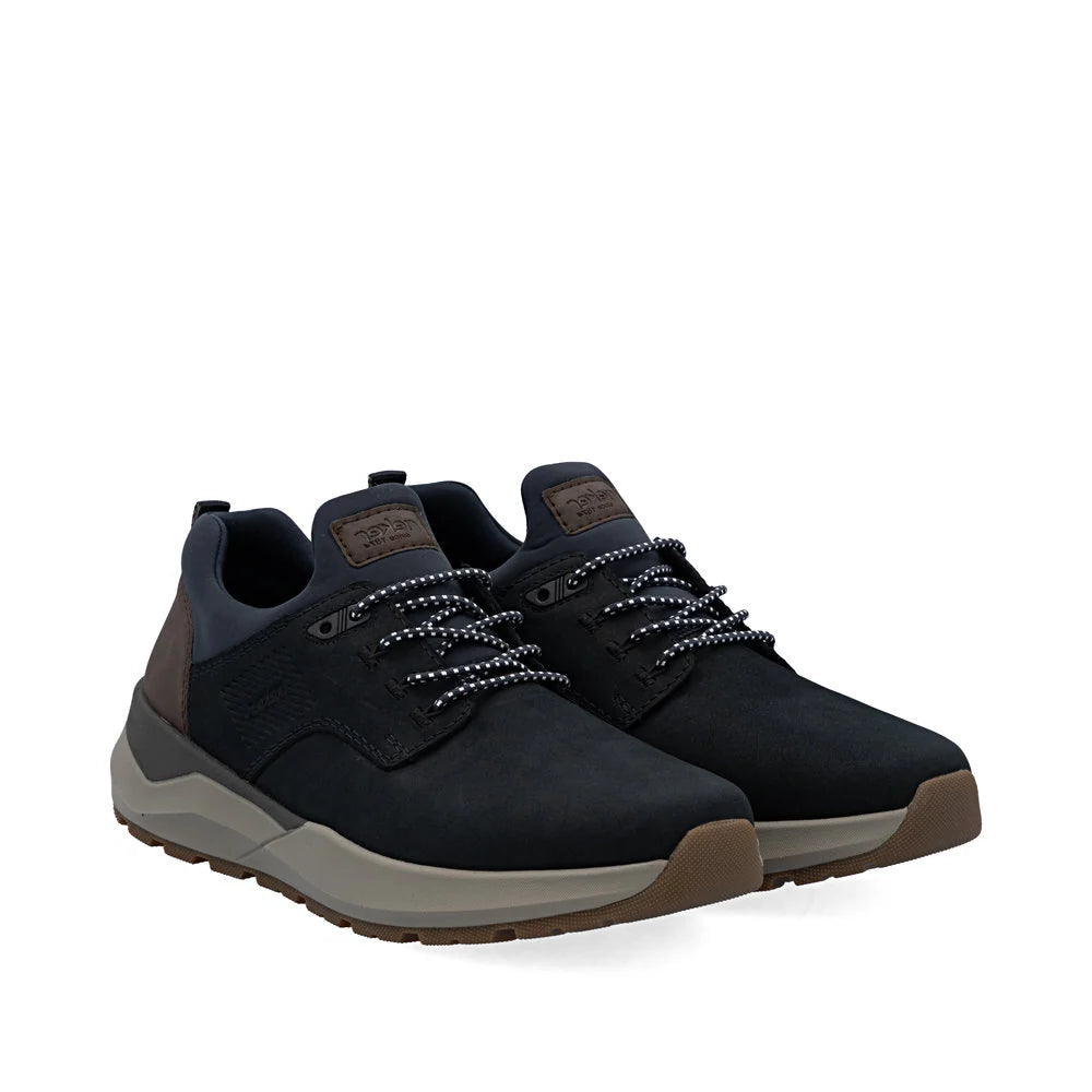 Navy Casual Nubuck Bungee