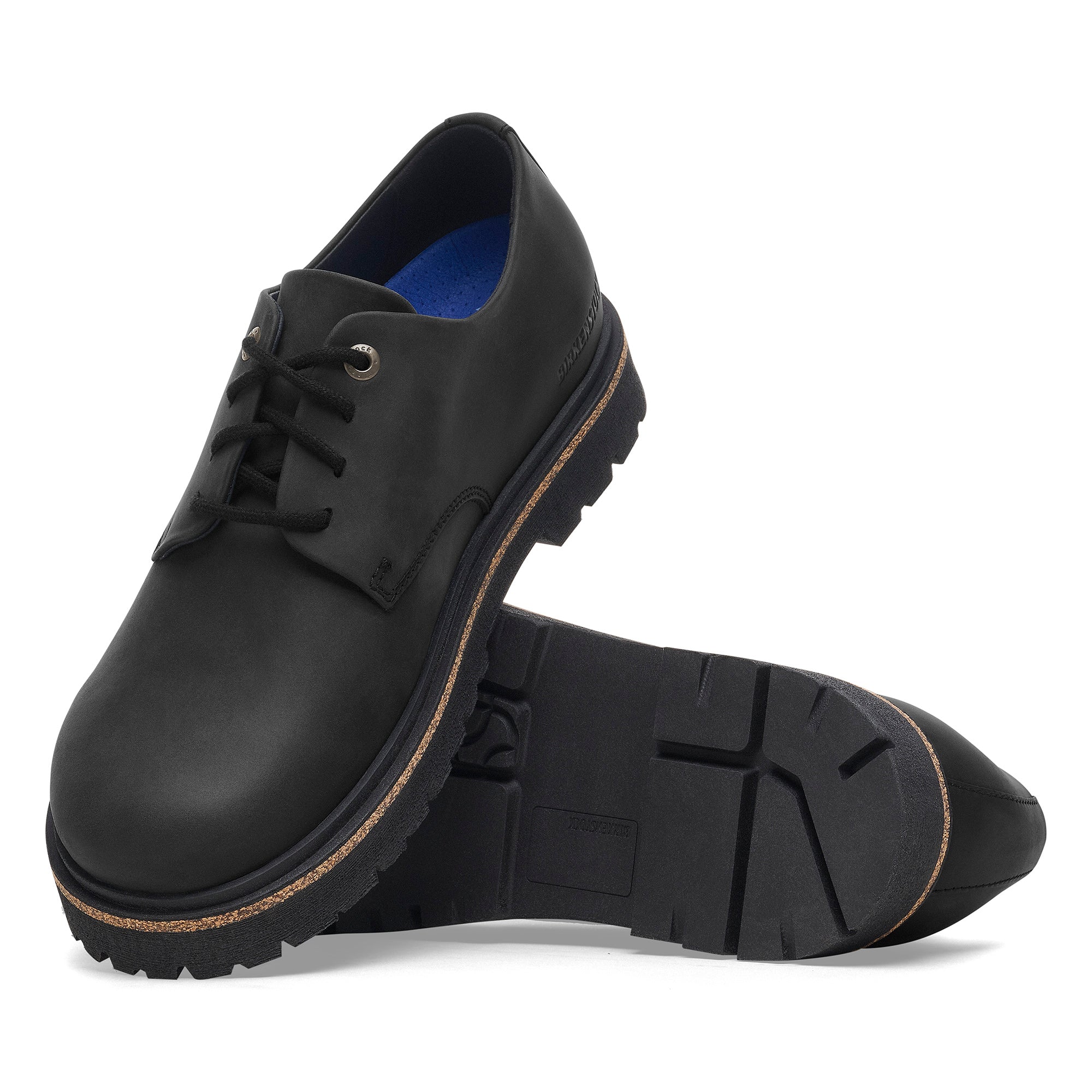 Highwood Low Black Oiled Oxford