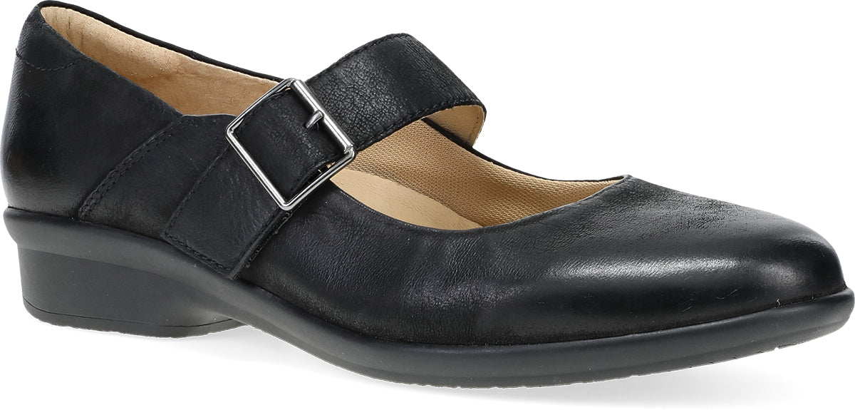 Collette Black Mary Jane — Mast Shoes