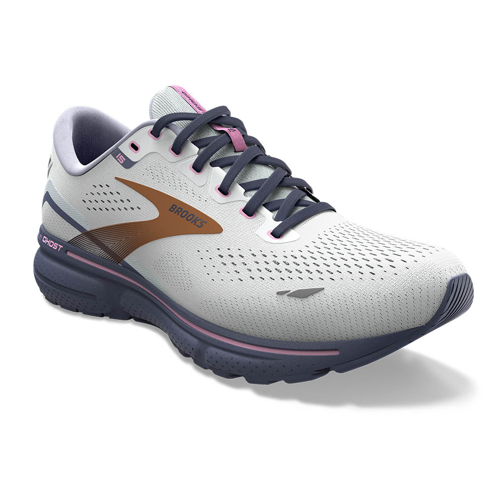 Ghost 15 Spa Blue/Neo Pink/Copper (Women's size scale)