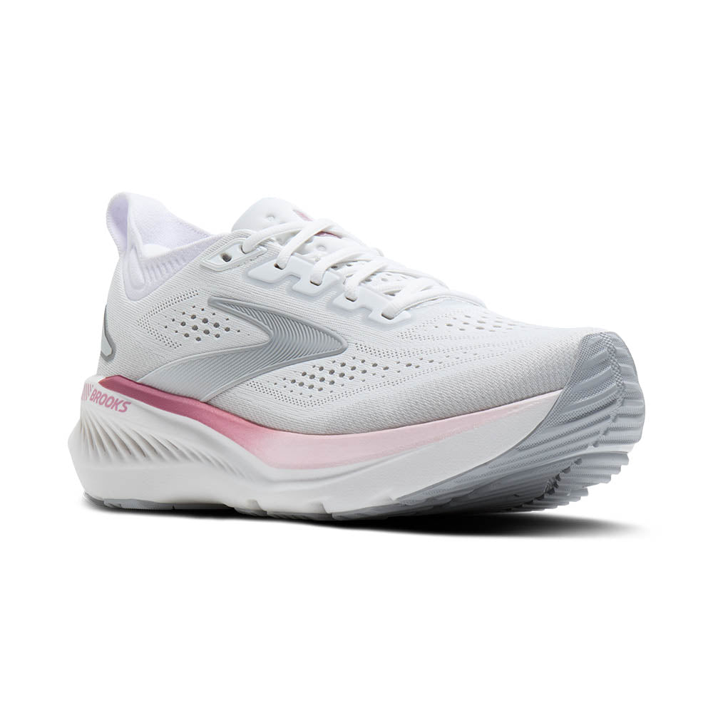 Glycerin GTS 23 White/Harbor Mist/Metallic (Women's size scale)