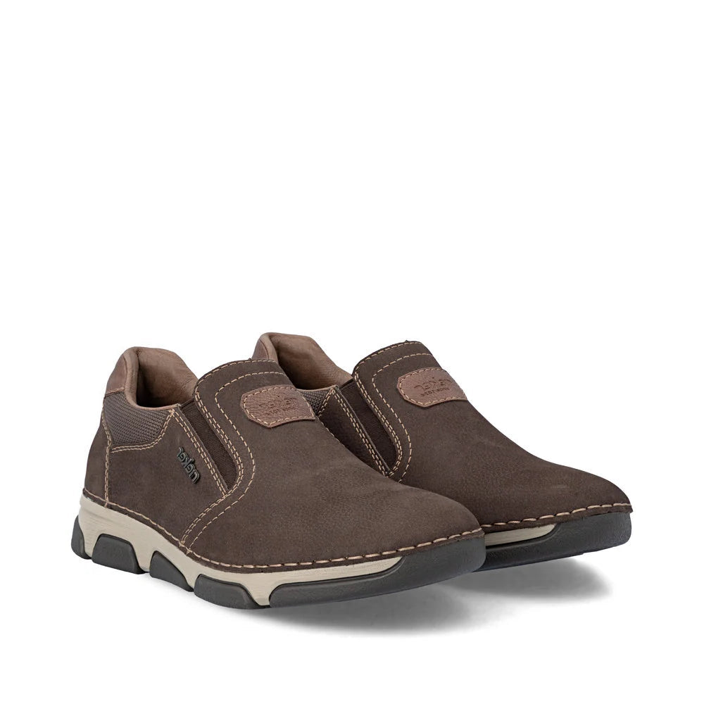 Brown Casual Slip On