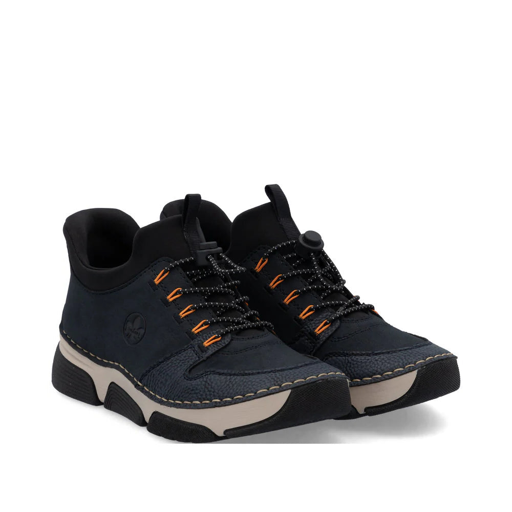 Navy Bungee Sneaker (Women's size scale)
