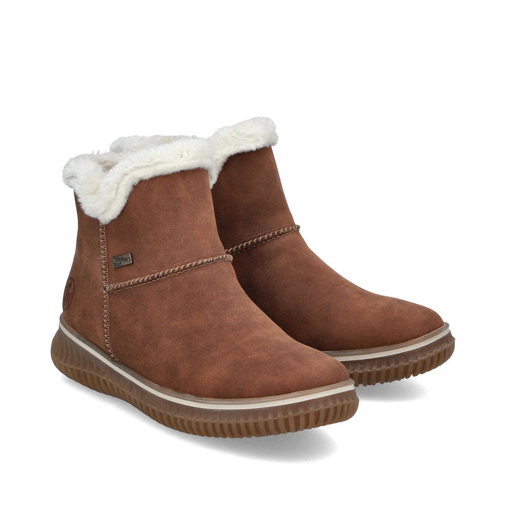 Brown Boot with White Lining