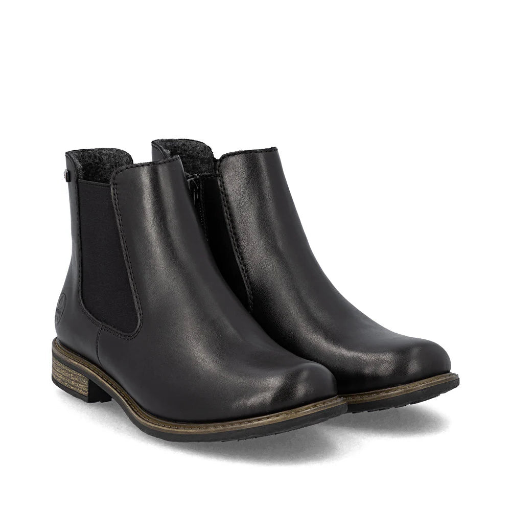 Black Side Gore Chelsea Boot