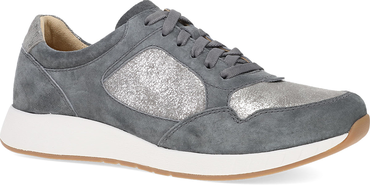 Catie Grey Pewter Suede