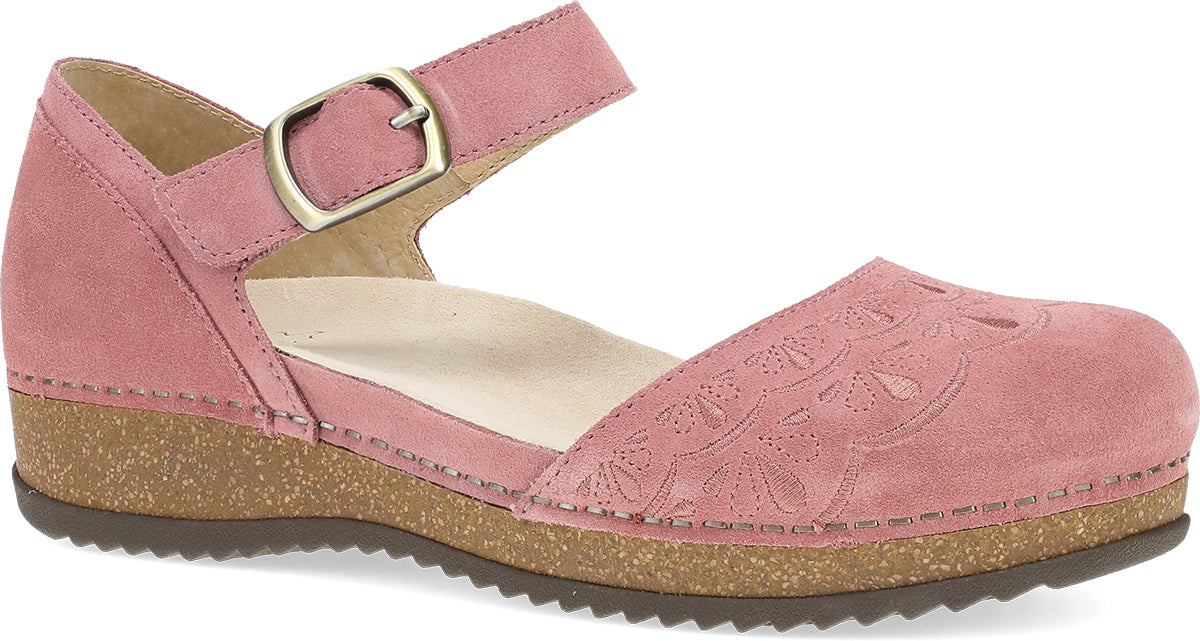 Mae Ash Rose Embroidered