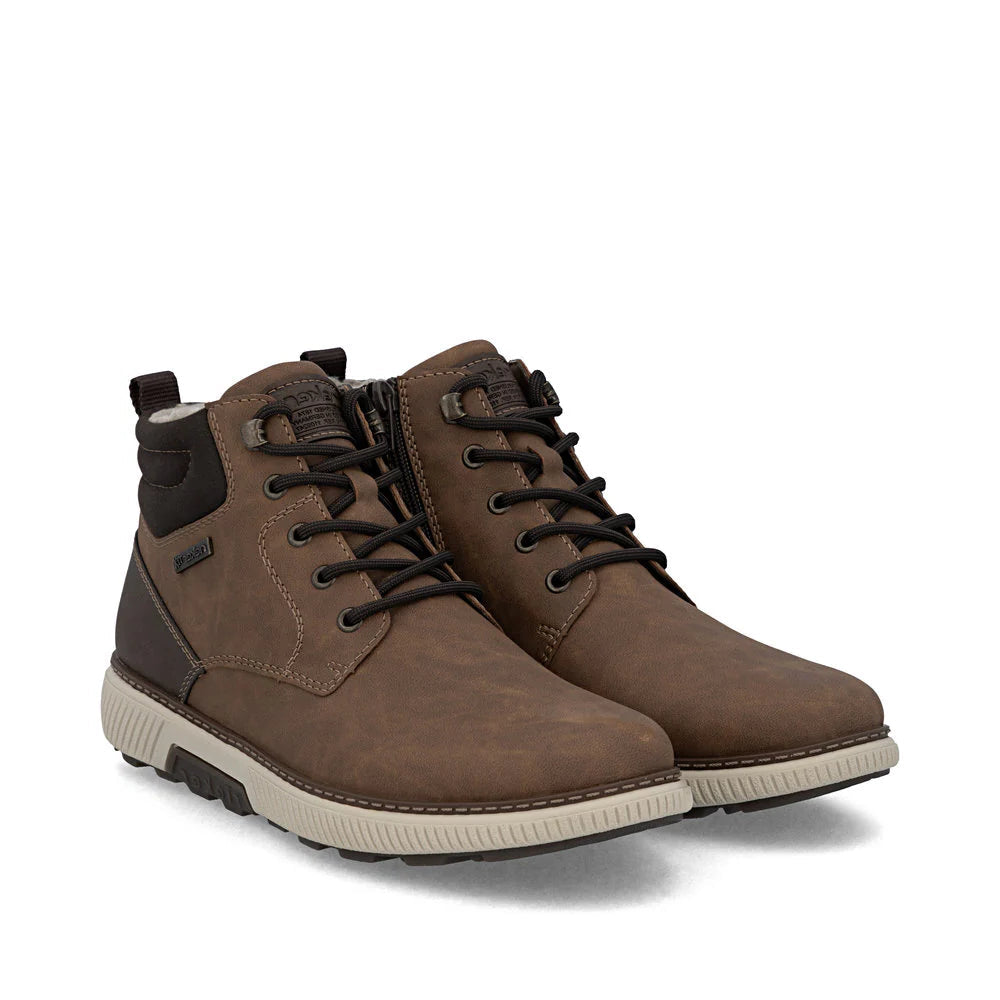 Brown Casual Fall Boot
