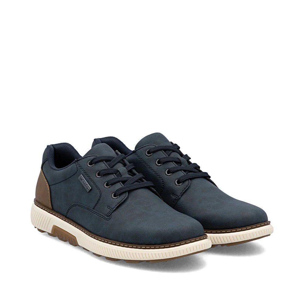 Navy Dress Casual Lace Up