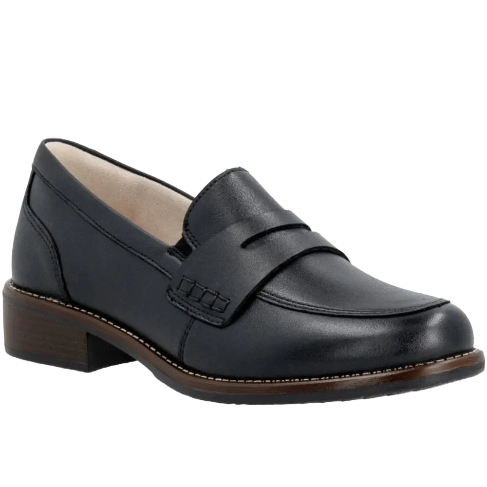 Black Penny Loafer