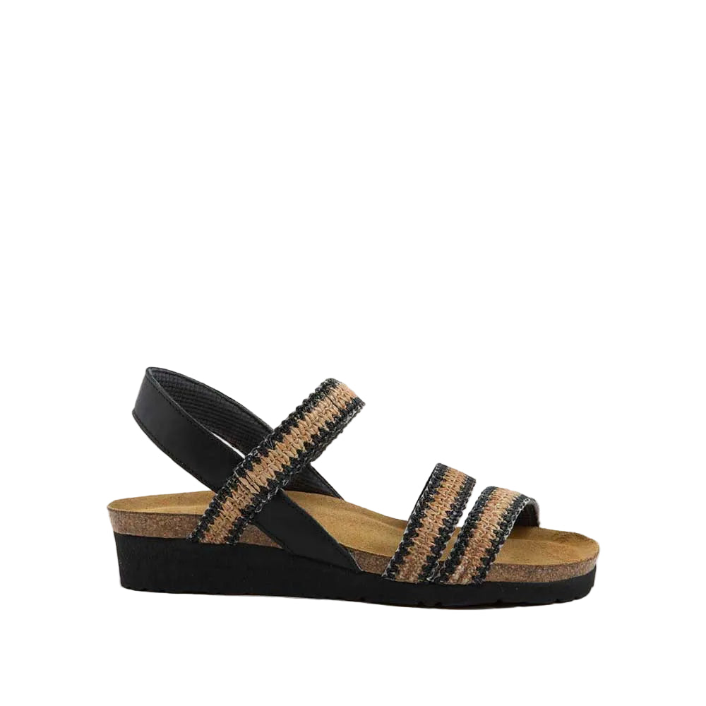 Kayla Black Raffia — Mast Shoes