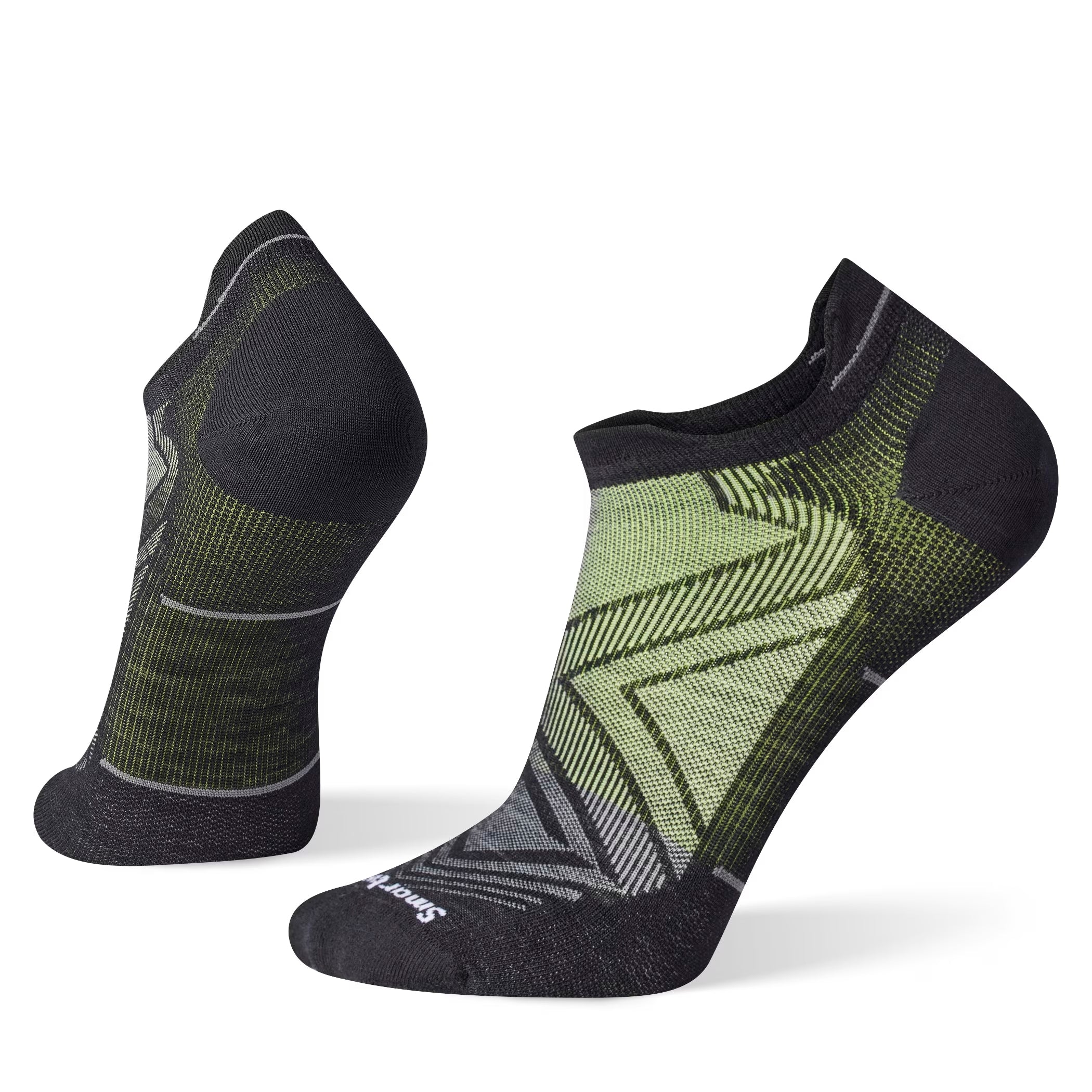 Zero Cushion Black Running Sock