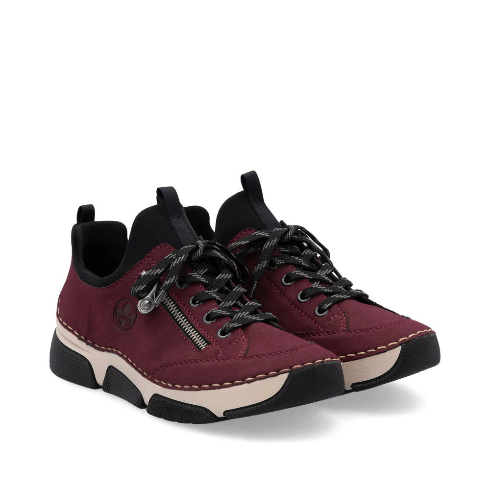 Bordeaux Lace Up/Slip On Shoe