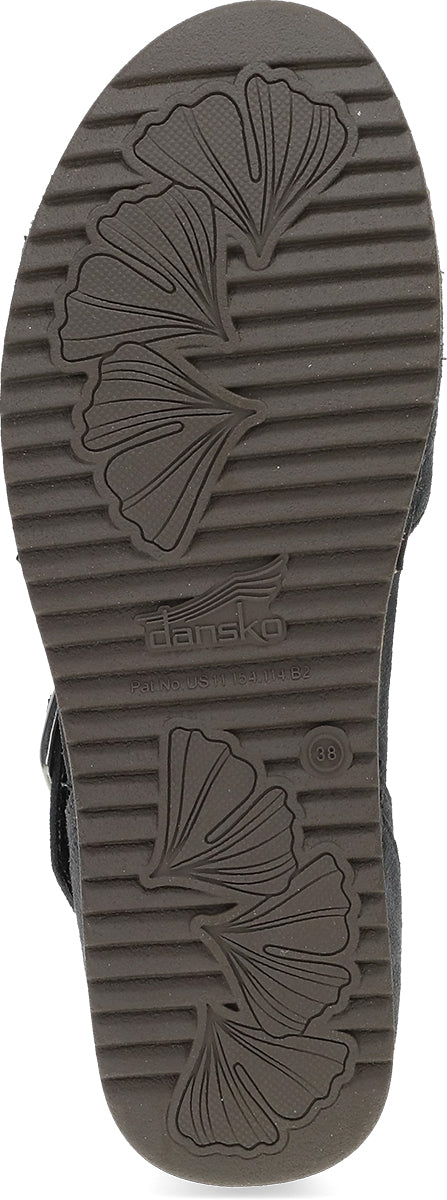 Mae Charcoal Embroidered