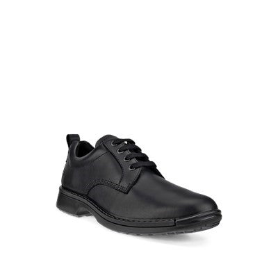 Fusion Plain Toe Black Dress Casual Shoe
