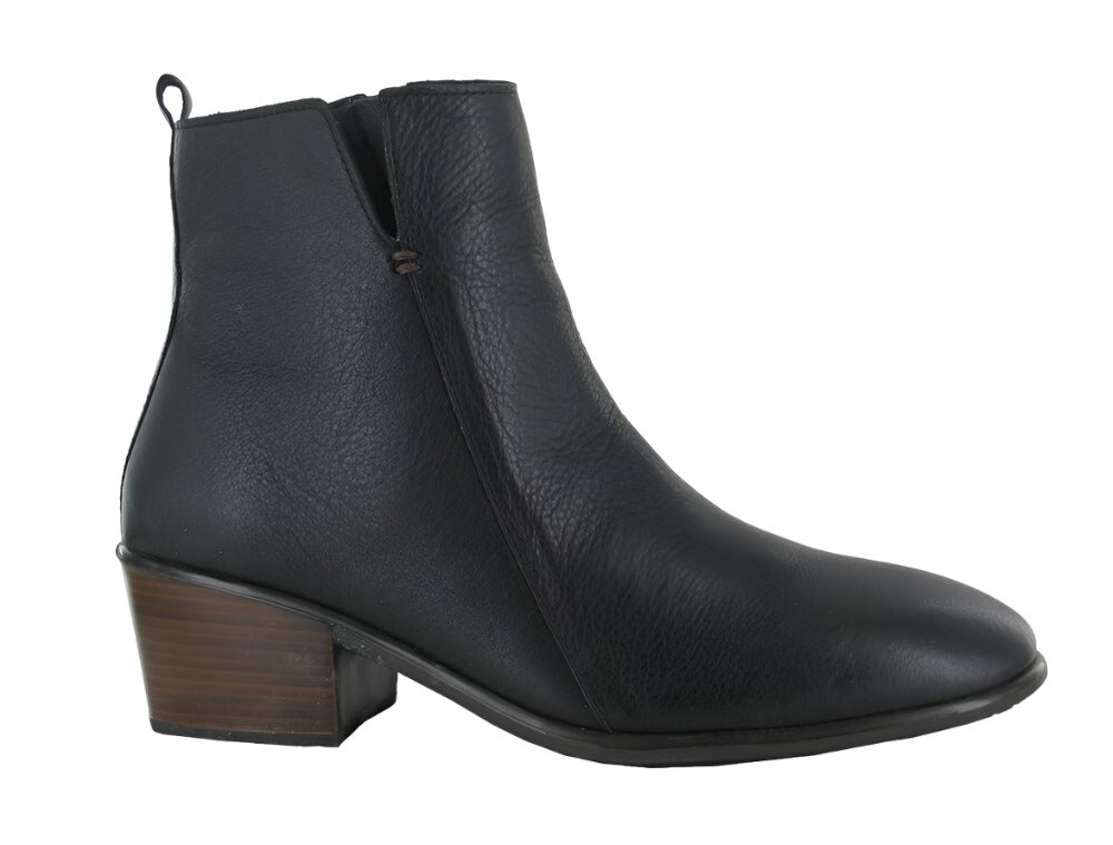 Ethic Black Ankle Boot