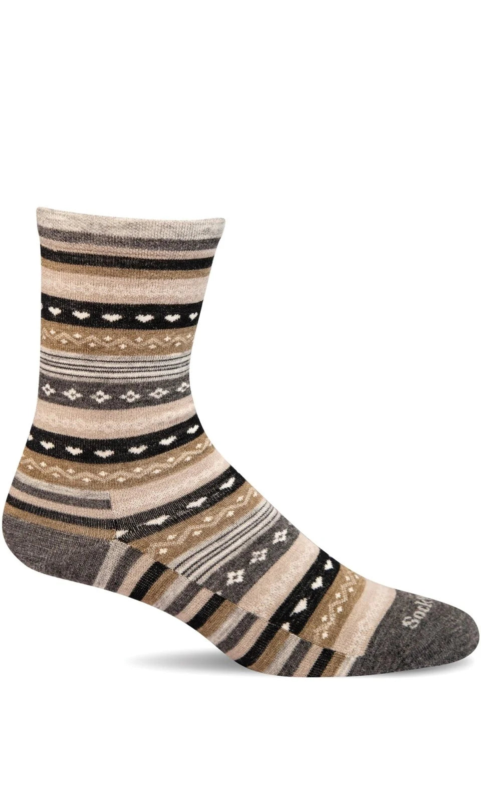 Forever Fairisle Charcoal