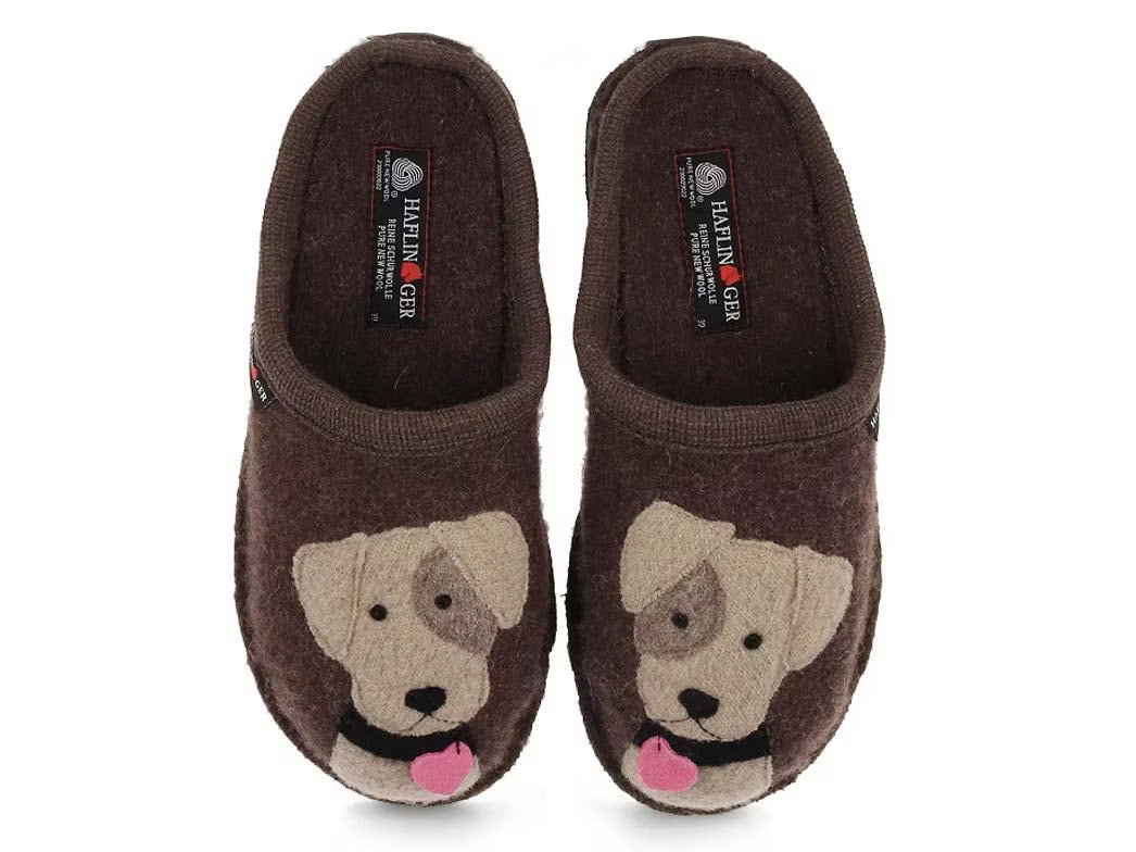 Rudi Smokey Brown Slipper