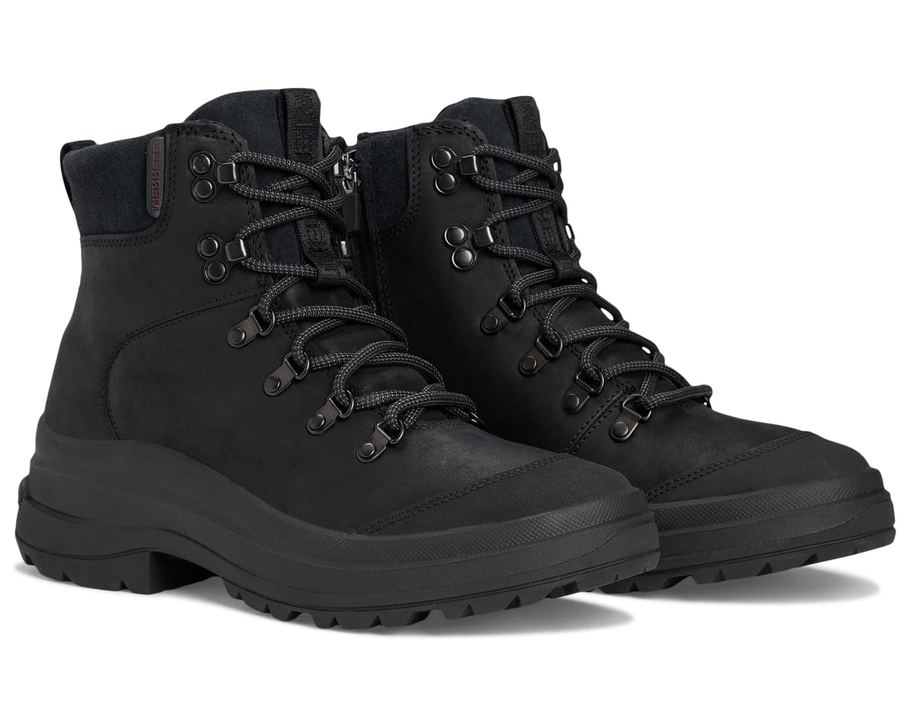 Harper Lace/Zip Black/Black