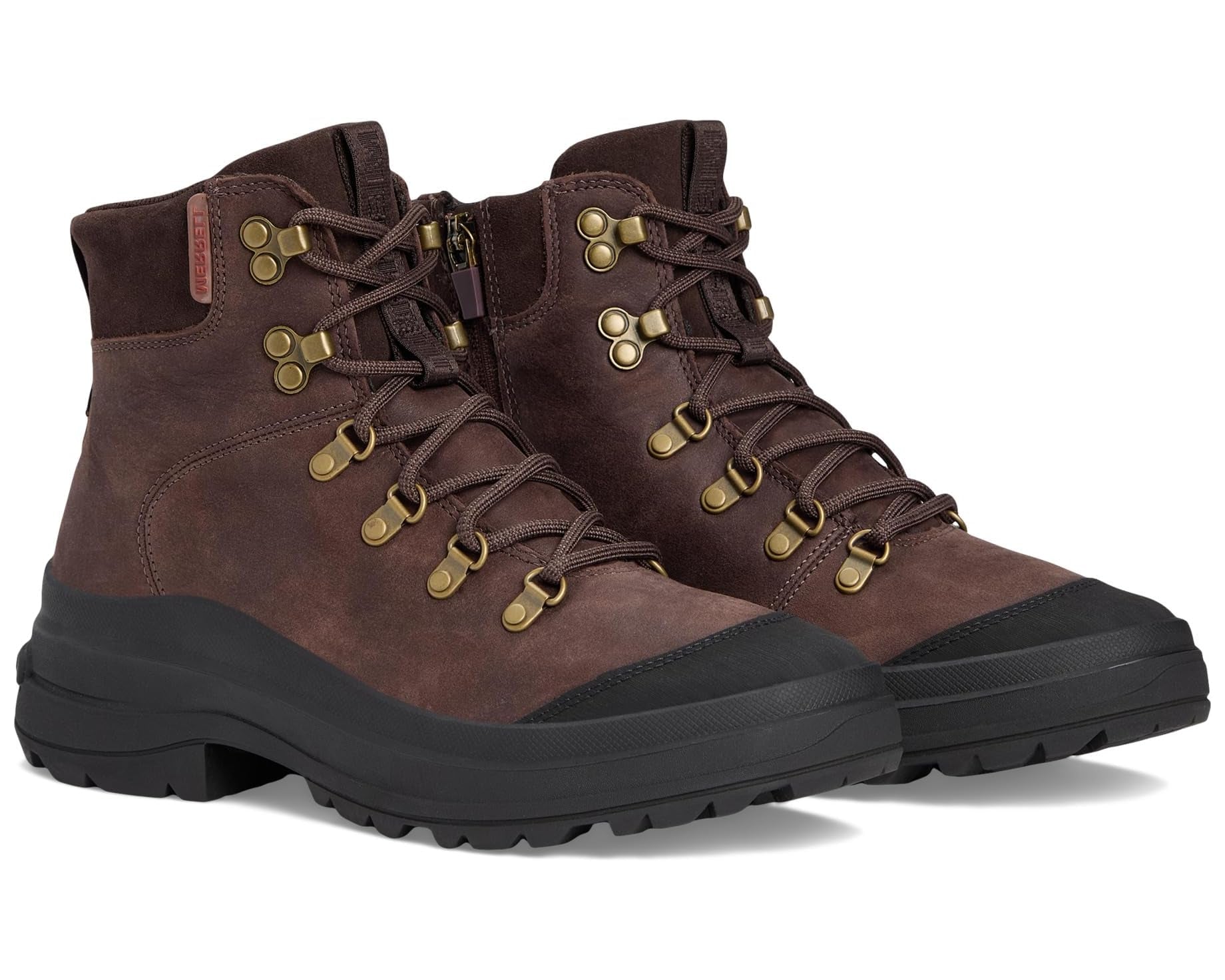 Harper Lace & Zip Bracken/Brown