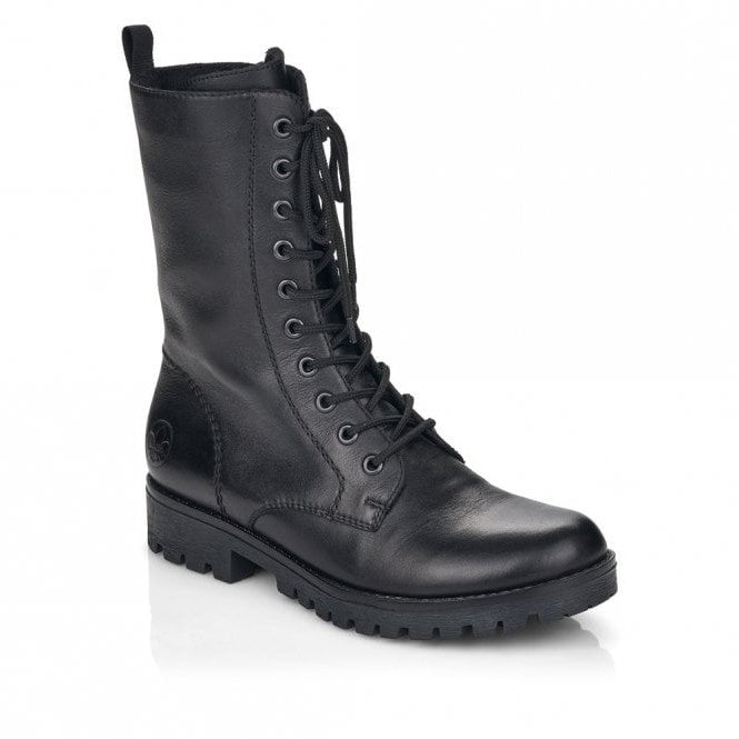 Combat Style Lace Up & Zip Boots