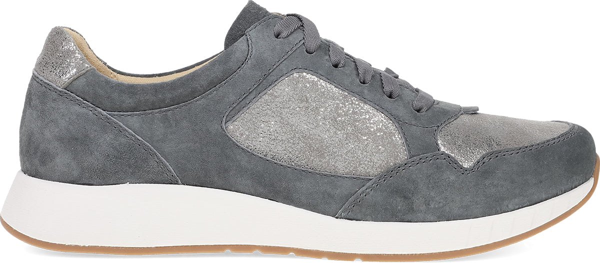 Catie Grey Pewter Suede