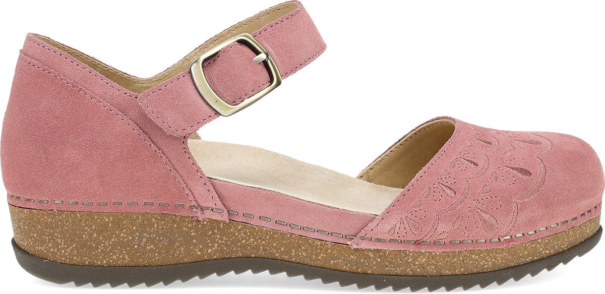 Mae Ash Rose Embroidered