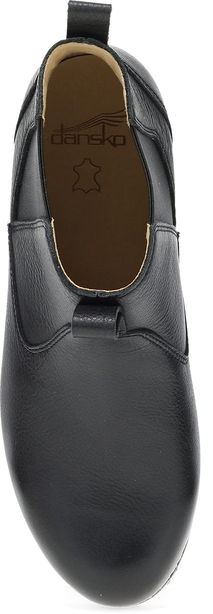 Michele Black Waxy Leather