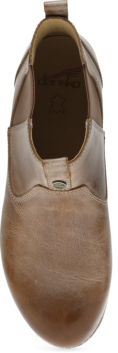 Michele Tan Waxy Leather