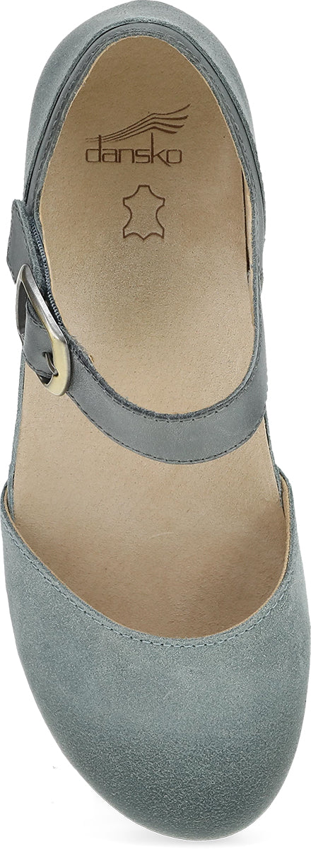 Mae Denim Burnished Nubuck