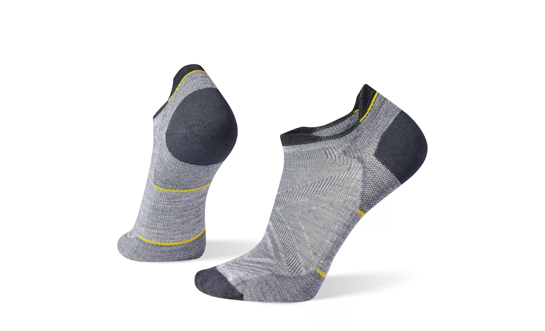 Zero Cushion Light Grey Running Sock