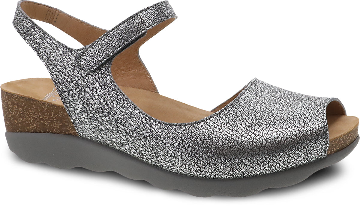 Marcy Pewter Sandal