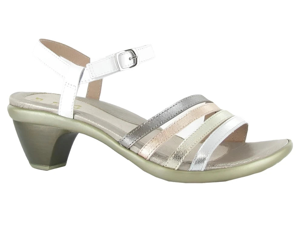 Current Silver Gold Dress Sandal Mast Shoes
