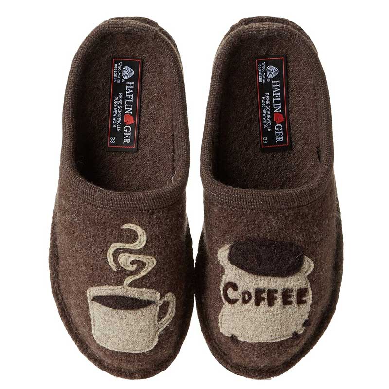 Coffee Slippers Smokey Brown