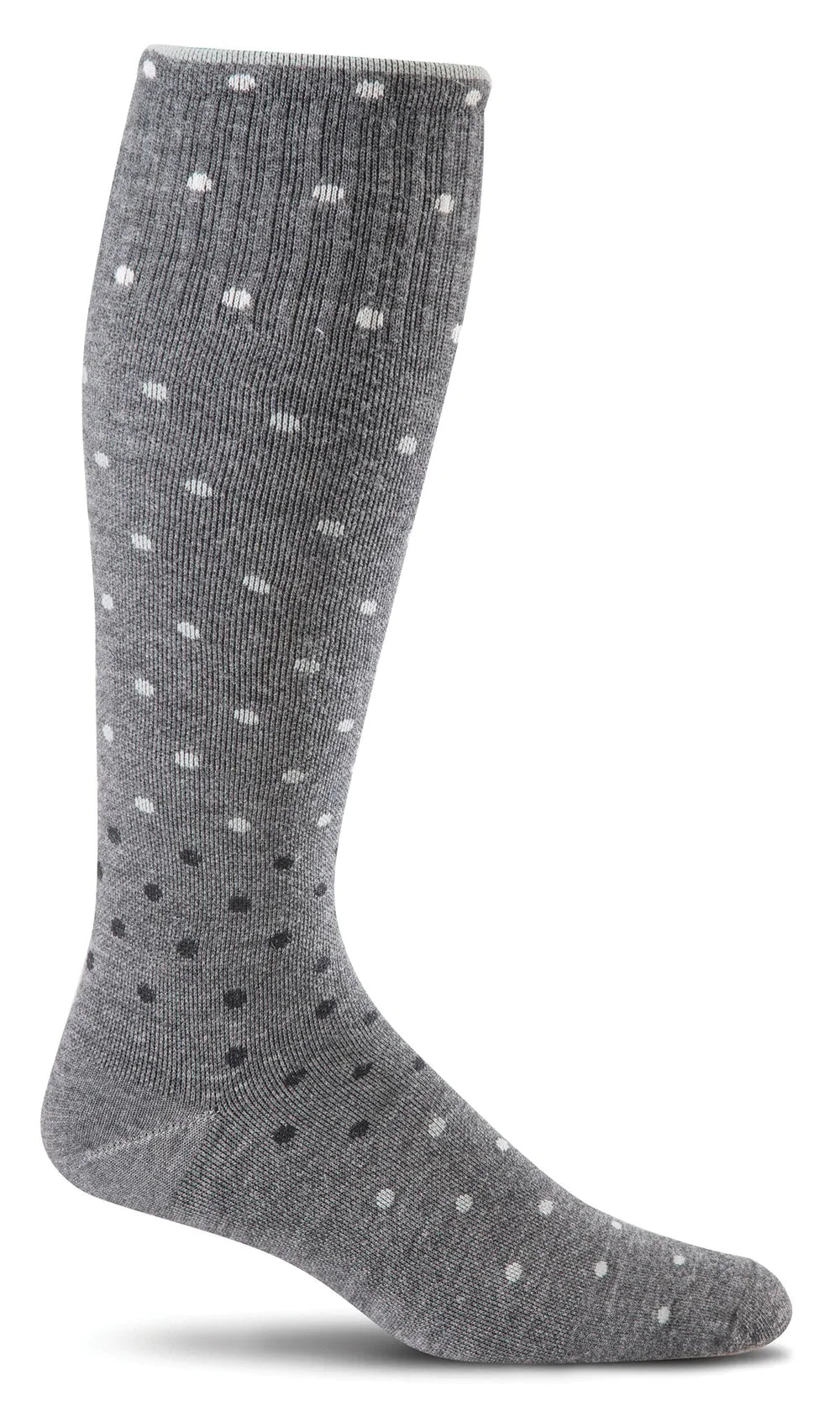 On The Spot Grey/Charcoal Compression Sock