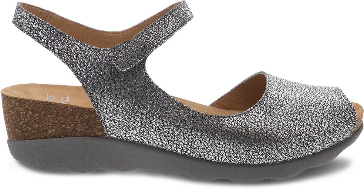Marcy Pewter Sandal