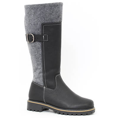 Northern Black Tall Boot (Women's size scale)