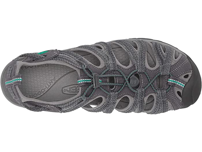 Whisper Medium Gray/Peacock Green (Women's Size Scale)